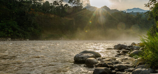 Abendstimmung am Fluss