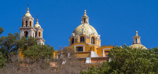 Santuario de la Virgen de los Remedios auf der Pyramide Cholula