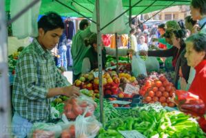 Wochenmarkt in Andratx, Mallorca - Spanien