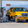 Auf der Fahrt nach Tehuantepec an einer Tankstelle Auf der Fahrt nach Tehuantepec an einer Tankstelle