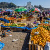 Auf dem Markt vor der Iglesia San Juan in Chamula