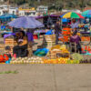 Auf dem Markt vor der Iglesia San Juan in Chamula
