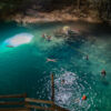 Cenote Samula, Valladolid, Bundesstaat Yucatan - Mexiko