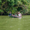 Auf dem Río Dulce