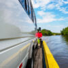 Auf dem Canal de Chiquimulilla