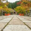 Eireiden-Tempel mit Friedhofs-Bereich bei Koyasan (Mt Koya) in Wakayama, Japan