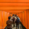 Weg zum Fushimi-Inari Taisha-Schrein, Fushimi, Kyoto - Japan Weg zum Fushimi-Inari Taisha-Schrein, Fushimi, Kyoto - Japan