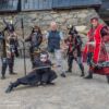 Posing der Samurai – Elitekrieger, Schloss Matsumoto - Japan