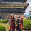 Posing der Samurai – Elitekrieger, Schloss Matsumoto - Japan