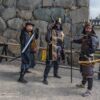 Posing der Samurai – Elitekrieger, Schloss Matsumoto - Japan