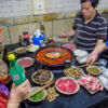 Sichuan Hot-Pot im Bunker-Restaurant