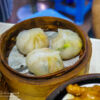 Speisen im Dim Sum-Restaurant, Hongkong